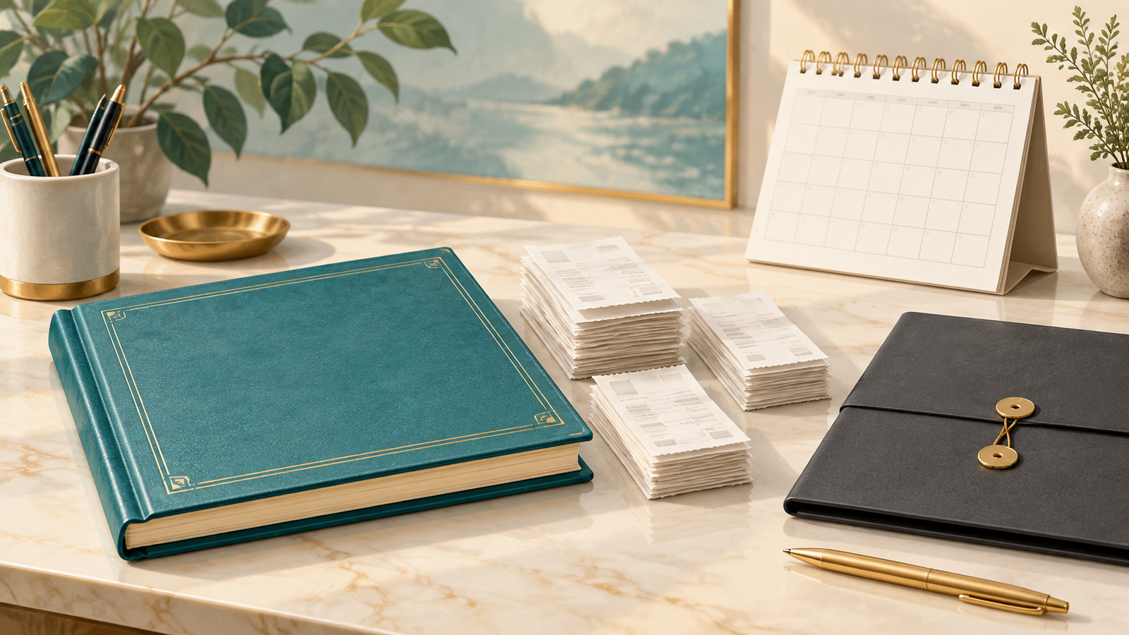 An annual records review for plot owners: receipts, contacts and pending changes