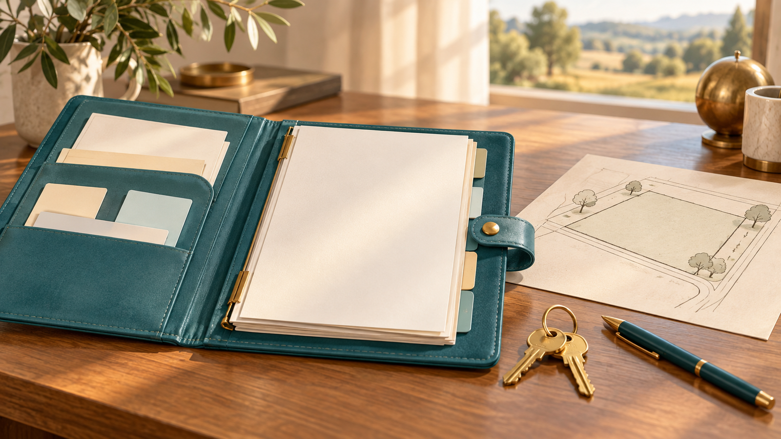 Keep your plot ready for a future resale: organise evidence before you need it